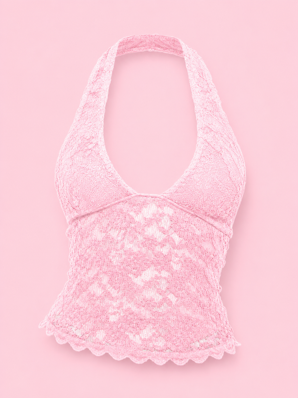 lace halter top