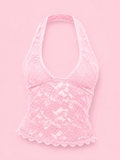 lace halter top