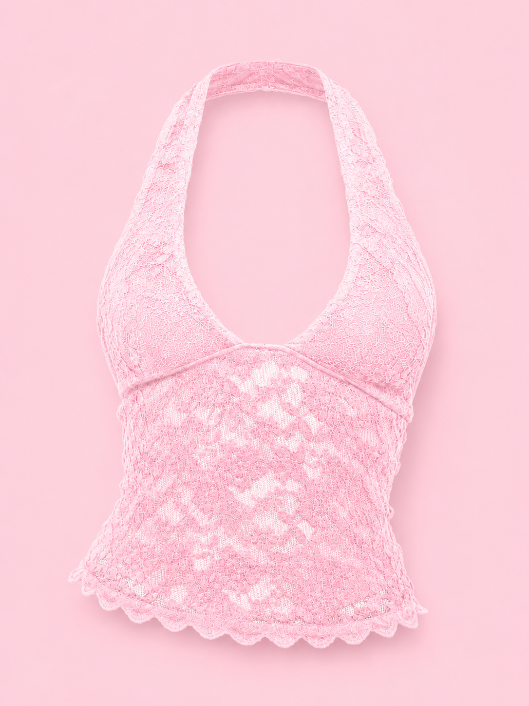 lace halter top