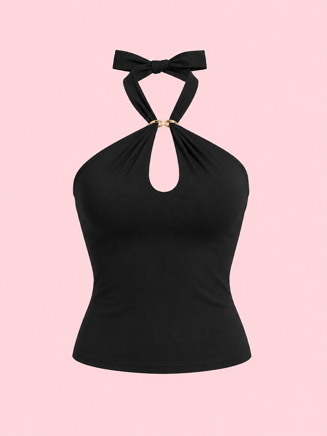 halter neck cami backless top