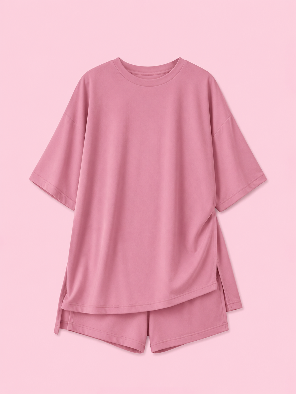 stretchy cozy matching 2 piece set