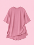 stretchy cozy matching 2 piece set