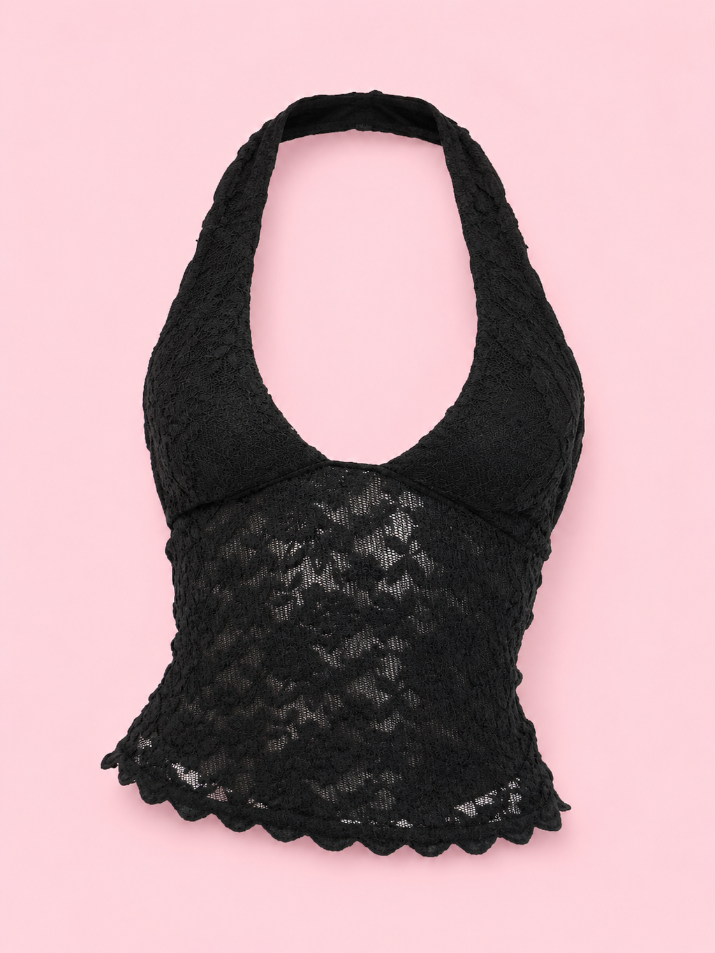 lace halter top
