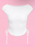 backless white cami