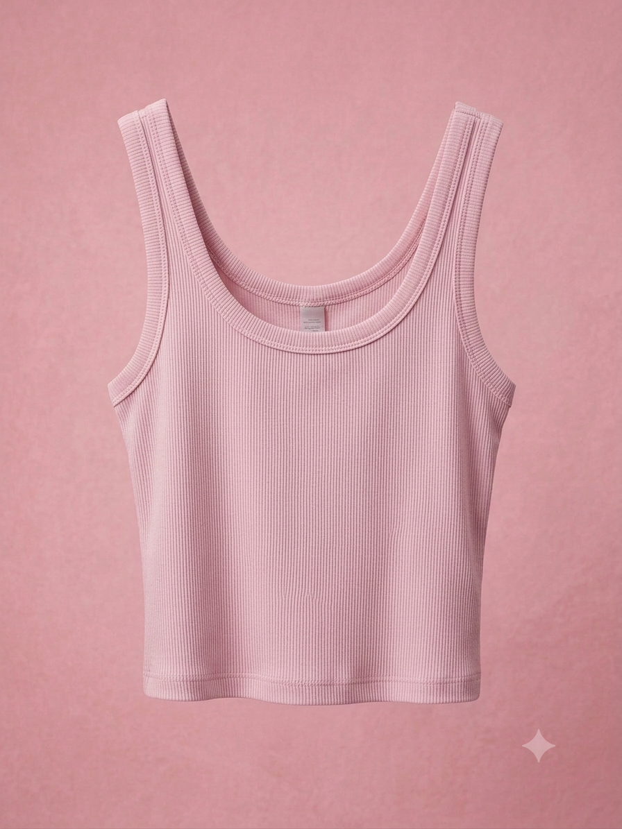 colorful plain tank top
